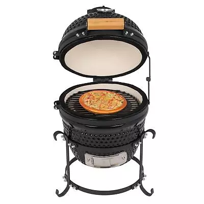 13 In Outdoor BBQ Grill Charcoal Barbecue Pit Patio Backyard Meat Cooker Smoker • $129.99
