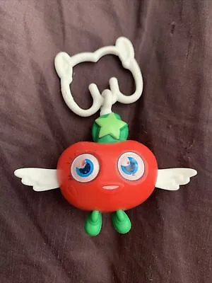 Mind Candy Moshi Monsters Mcdonald’s Happy Meal Toy 2012 Lovli Red Apple Clip • $2