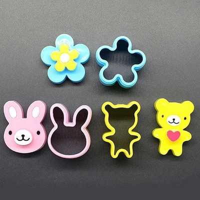 £3.98 • Buy 3X Sandwich Crust Cutter Cookie Bread Cake Toast Mold Rabbit Flower Shape V2U0