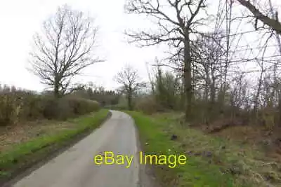 Photo 6x4 Bend On Meadham Lane By Electricity Pylon Hannington  C2015 • £2