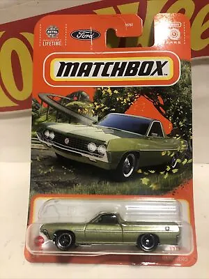 2023 Matchbox 70 Years  Country Series 1970 Ford Torino Ranchero Green • $2.49