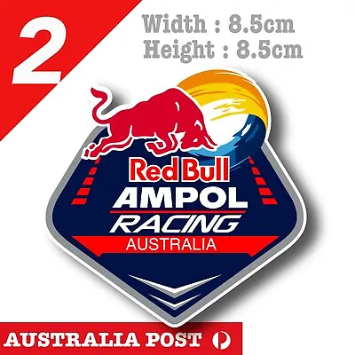 AMPOL Racing  Red BULL AMPOL Racing Badge Stickers • $7.10