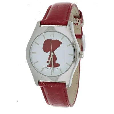 Women's Watch Vintage Snoopy With Leather Strap • $53.05