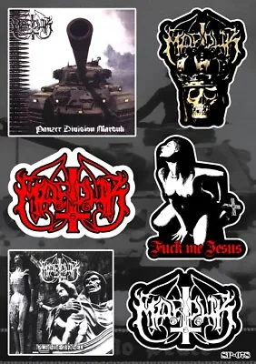 Marduk Sticker Pack | Swedish Black Metal Music Band Logo • $6.99