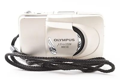 ✨EX5✨ Olympus µ Mju Zoom Wide 80 Point & Shoot 35mm Film Camera  JAPAN S514 • $125
