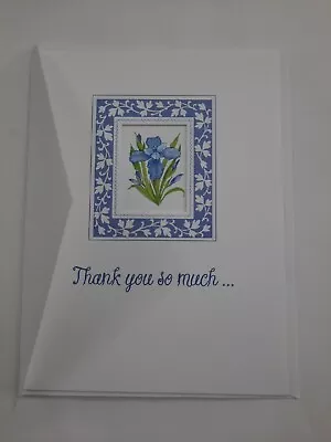 Vintage Greeting Card With Envelope Thank You So Much For All You Have Done • $7.51