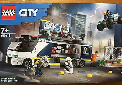 LEGO 60418 City Police Mobile Crime Lab Truck (Brand New Sealed) FREE POSTAGE • $69.99