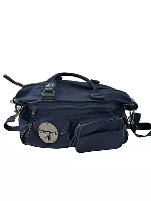 MIMCO  Navy Lucid Baby Bag With Change Mat/gunmetal Badge • $99