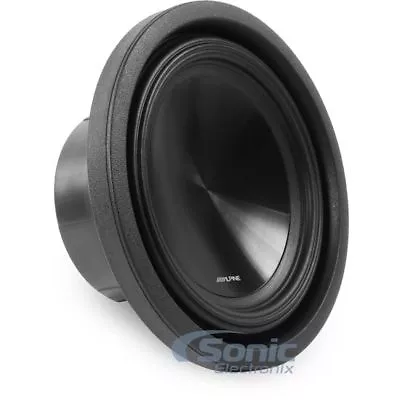 ALPINE 1000W 10  SWT Series Single 2-ohm Shallow Mount Car Subwoofer | SWT-10S2 • $219.95