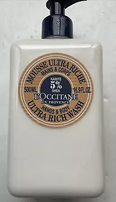 L’Occitane Shea Hands And Body Ultra Rich Wash 500ml Pump Bottle RRP £25 • £19.99