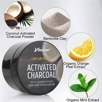 $7.69 • Buy 30g Teeth Whitening Oral Care Powder Natural Activated Charcoal Exquisite Packed