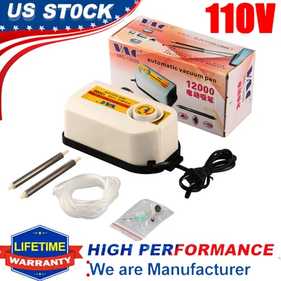 $29.99 • Buy 110V IC SMD BGA Chip Pick Up Tools Electric Pump Vacuum Suction Pen Machine US