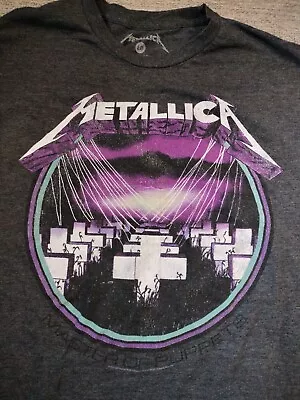 2017 Licensed Metallica Master Of Puppets Metal T-Shirt Men's Large Pre-owned • $14.99