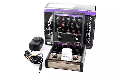 TC HELICON VoiceTone Synth Vocal Effect Pedal With AC Adapter Box DHL FedEx • $193.10