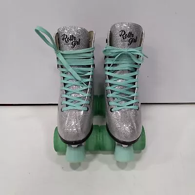 Roller Girl Women's Silver Glitter Roller Skates Size 8 • $45.88