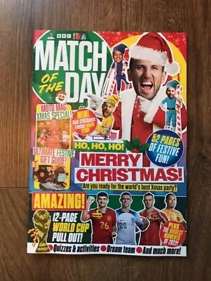 Match Of The Day Magazine # 667 Dec 2022 - No Cards Inc - World Cup Xmas Special • £3.99