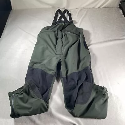 Cabelas Dry Plus Overalls Extra Large Green Hunting Fishing Outdoors Waterproof • $52.24