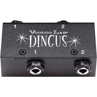 Voodoo Lab Dingus Dual 1/4 In. Feed-Thru Module For Dingbat Pedalboards • $39.99