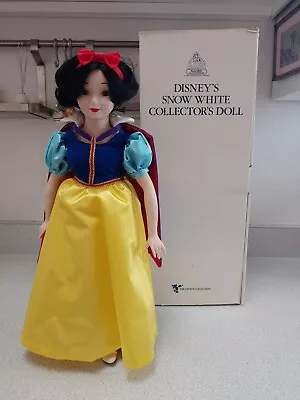 Vintage Disney Snow White Golden Anniversary Porcelain Doll 18  Collector - KT • $125.50