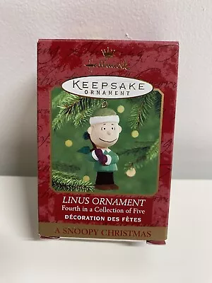 1999 Hallmark Keepsake LINUS A Snoopy Christmas Peanuts 4th Series- NEW- READ • $7