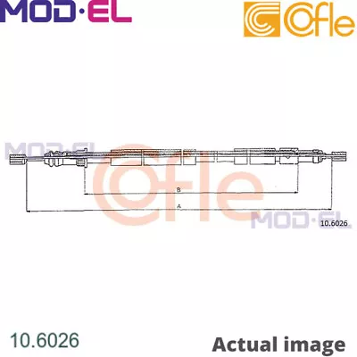 CABLE PARKING BRAKE FOR PEUGEOT 306/Hatchback/Convertible/Sedan/Break/Van 1.9L • £32.36