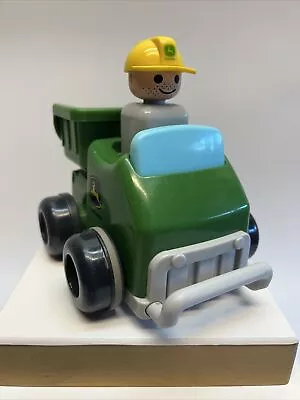 TOMY Ertl John Deere Pull & Go Farm Tractor Toy Preschool 2010 • $7.99