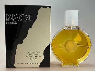 £69.98 • Buy Paradox By Pierre Cardin 100ml Vintage Eau De Parfum EdP Spray