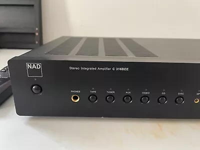 NAD C 316BEE Stereo Integrated Amplifier • $180