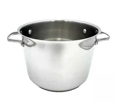 Wolfgang Puck 18-10 Stainless Steel 8 Qt Large Stock Pot NO LID • $37.95