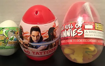 $12.99 • Buy Boys Easter Egg Basket Filler Lot, Star Wars Tattoos, Ryans World Bunnies, Dino