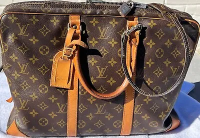 Authentic Vintage 80's LOUIS VUITTON Porte-Documents Voyage Monogram Briefcase • $255.95