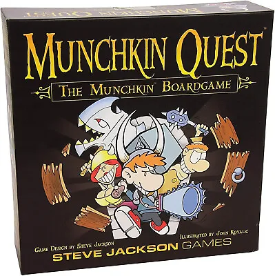 MUNCHKIN QUEST Game *Brand New* Factory Sealed • $124.99