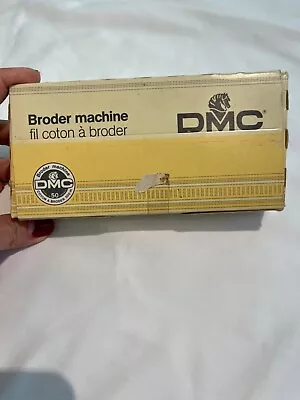 DMC Broder Machine Thread Assorted Colors Cotton France • $10
