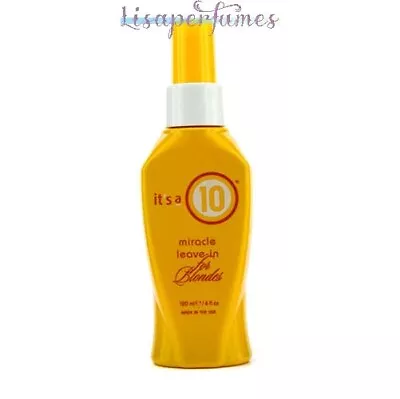 It's A 10 Miracle Leave-In For Blondes 4oz / 120ml NIB • $16.87