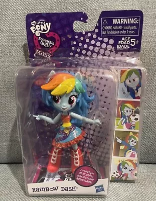 NEW Rainbow Dash My Little Pony Equestria Girls Minis: School Dance 2015 Figure • $99