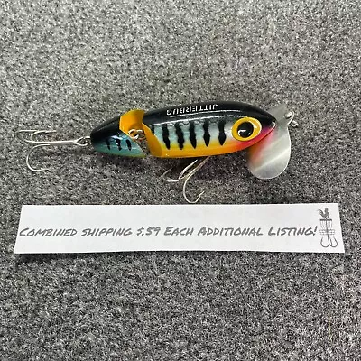 Fred Arbogast Jointed Jitterbug Topwater Fishing Lure 3.5  5/8oz - Perch • $6.99