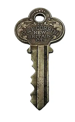 Vintage P & F Corbin Ornate Scroll USA 2  Key New Britain CT #1493167 Brass • $8.96