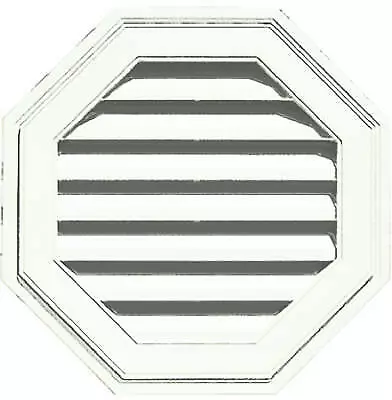 22-Inch Octagon Gable Vent - White • $105.46