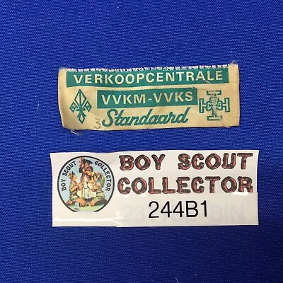 Boy Scout Verkoopcentrale ?? International Scout Patch Traded @ NordJamb75 244B1 • $5.99