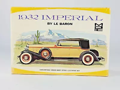 Vintage MPC 1932 Imperial By LeBaron 1:25 232-200 (1967) *Started • $16.99