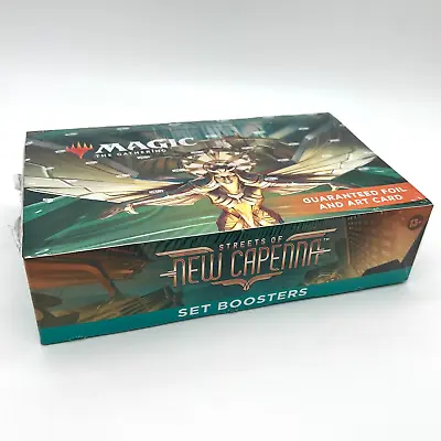 Magic The Gathering MtG STREETS OF NEW CAPENNA Set Boosters Box * FACTORY SEALED • $104.99