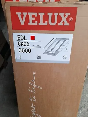 Velux Slate Flashing Kit EDL CK06 0000 55 X 118cm Standard Skylight Roof • £60