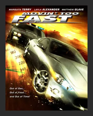 Movin Too Fast DVD THE Real Andrews MOVIE Layla Alexander MOVING TO • $24.99