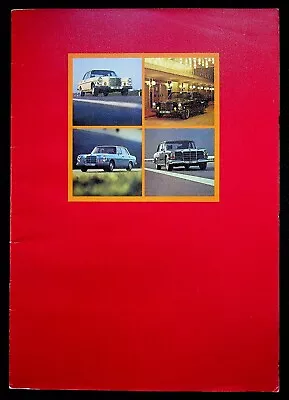 Mercedes Benz 1971 Sales Brochure 280SE SEL 4.5 500 SEL 4.5 550SL 600 • $8.95