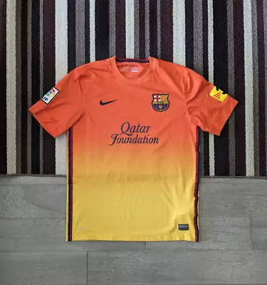 Men's Fc Barcelona 2012/2013 Leo Messi Away Soccer Football Shirt Jersey Size L • $159.99