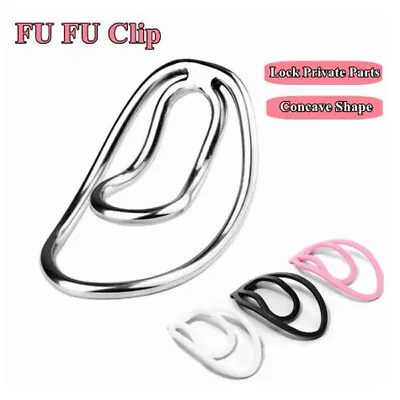 The Fufu Clip For Sissy Male Mimic Female Pussy Chastity Device Panty Cage • £11.99