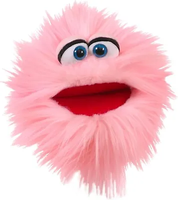 Living Puppets - Pinky The 9-Inch Pink Friendly Monster Plush Hand Puppet • $25.05