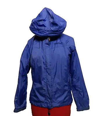 Marmot Womens PreCip Rain Jacket  Vented Hooded Waterproof Coat  Sm FREE SHIP • $24.99