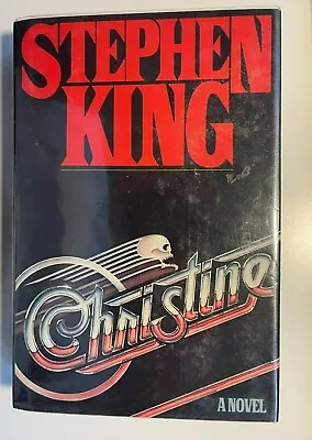 1983 CHRISTINE STEPHEN KING First Edition Hard Cover Dust Jacket John Carpenter • $149.99