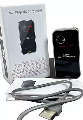 AGS Wireless Laser Projection Bluetooth Virtual Keyboard For Iphone Ipad Sm... • $20.98